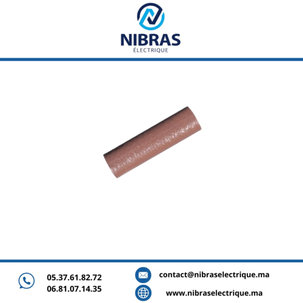 MANCHON (25x12MM) HELAVIA A4 MARRON