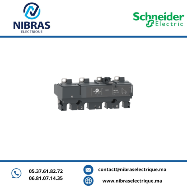 DECLENCHEUR NSX160 AC 4P 125A SCHNEIDER