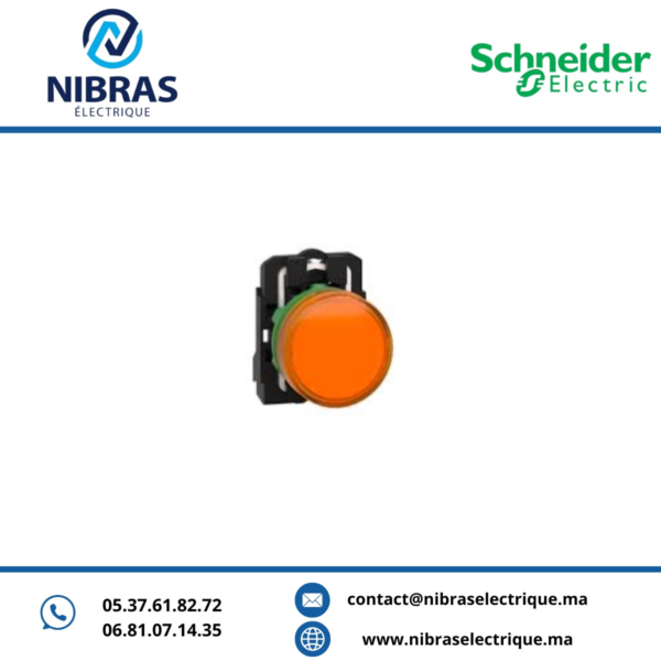 Voyant ORANGE DEL 24V SCHNEIDER