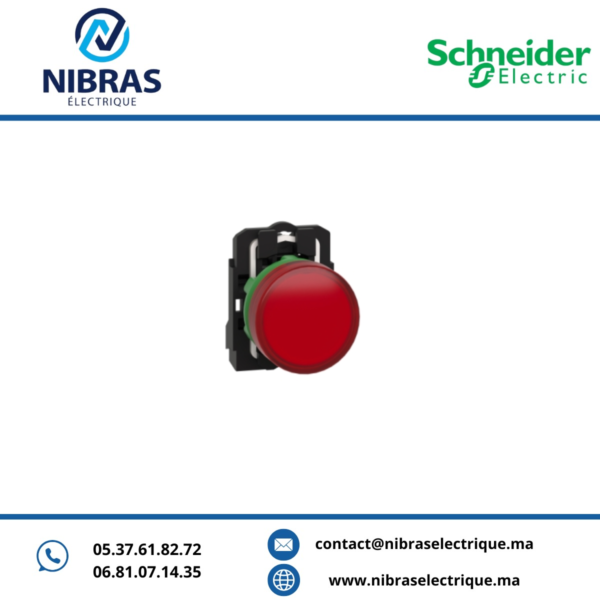 Voyant ROUGE DEL 24V SCHNEIDER