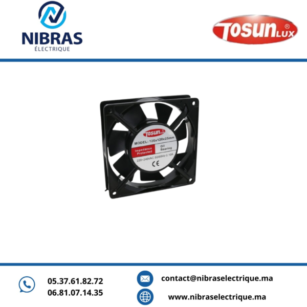 VENTILATEUR COFFRET 120X120X25